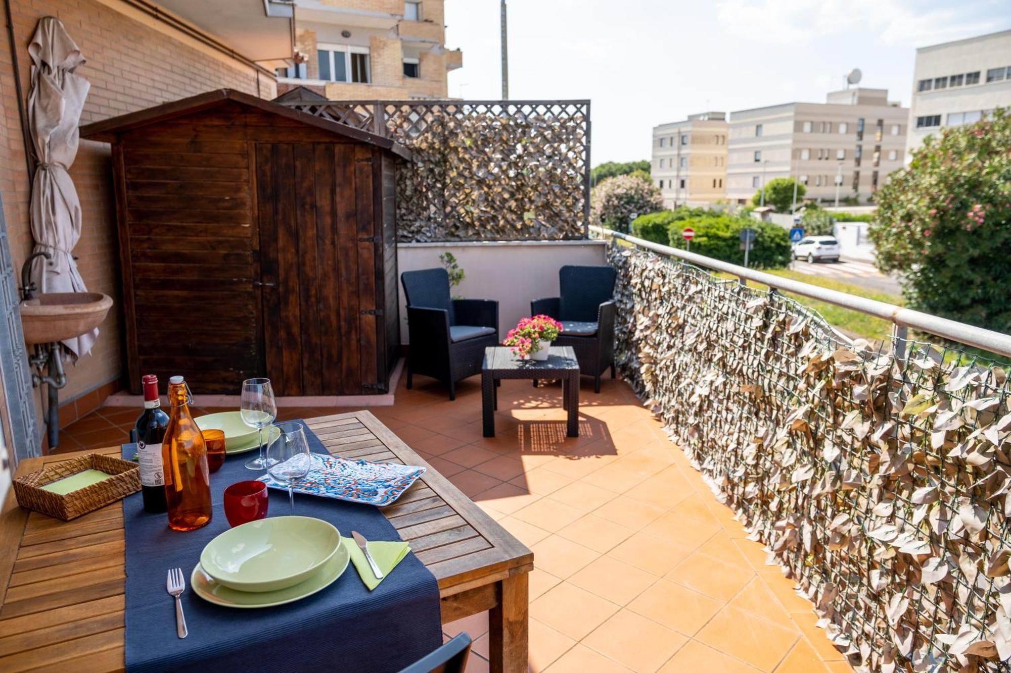 Fiumicino Business&Vacation Apt Wifi Ngoại thất bức ảnh